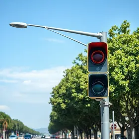 Semáforos inteligentes que usam IA entram em fase de testes em avenida de Teresina